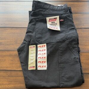 Dickies Black Flex Duck Carpenter Pants 
size 34x30